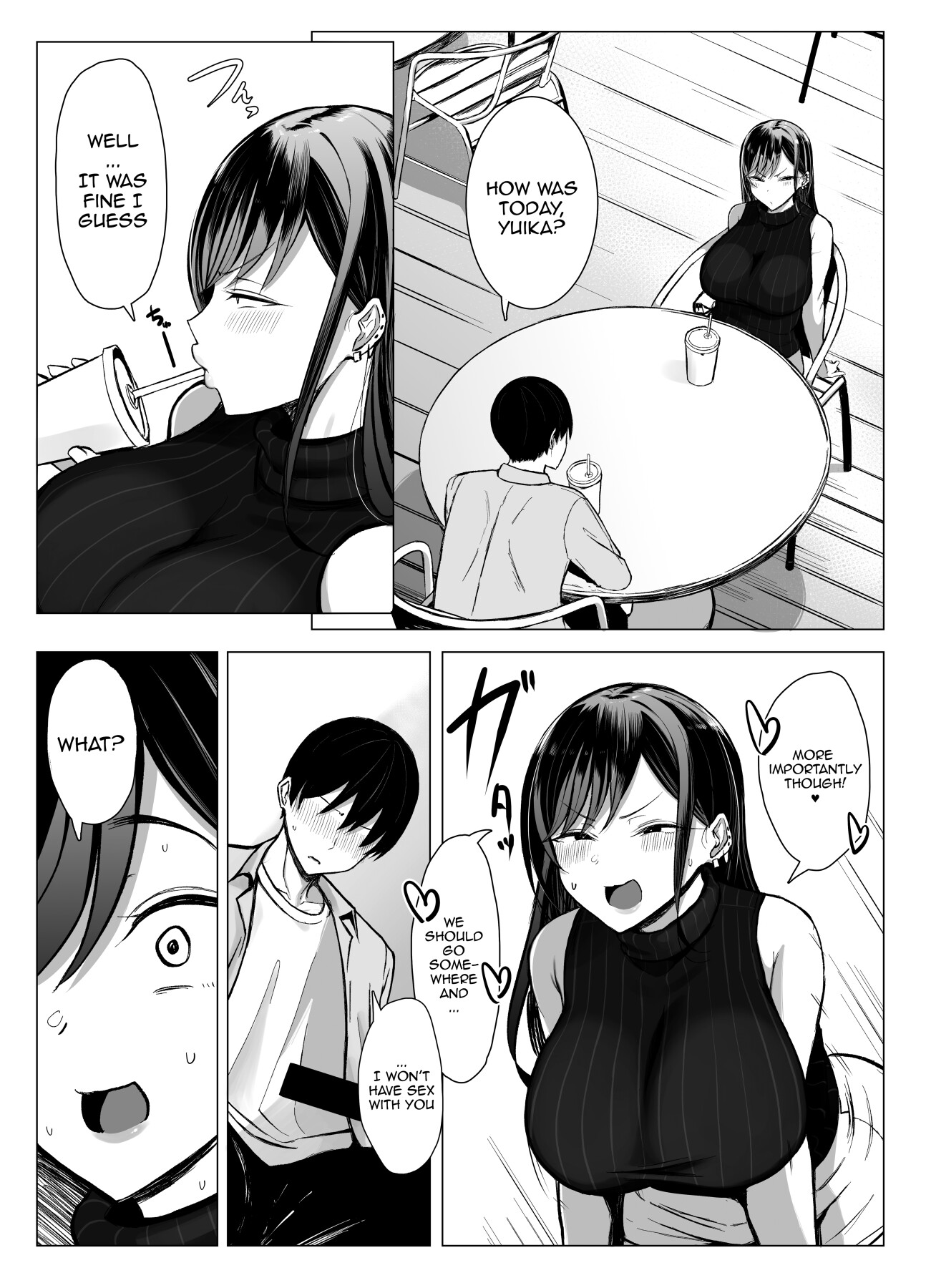 Hentai Manga Comic-Sex Between A Gal And An Otaku With Amazing Compatibility-Read-54